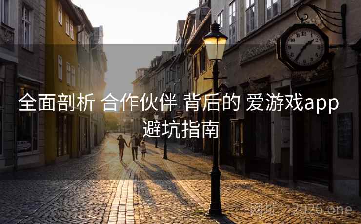 全面剖析 合作伙伴 背后的 爱游戏app 避坑指南