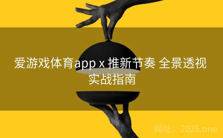 爱游戏体育app x 推新节奏 全景透视 实战指南